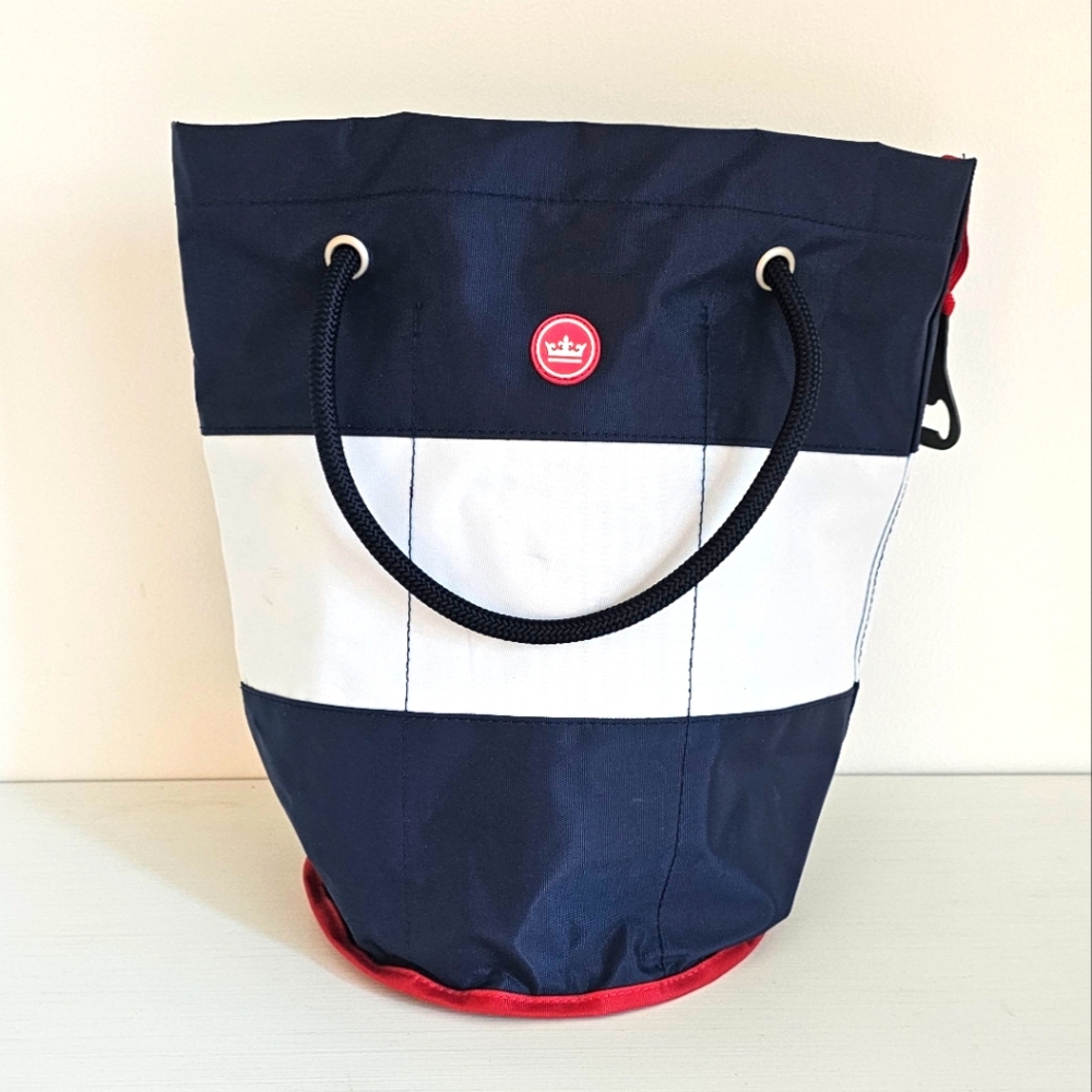 Peter Millar Sport navy beverage tote